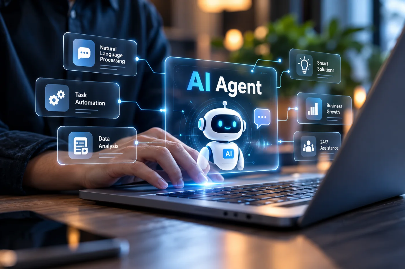 Intelligent autonomous AI agent workflow